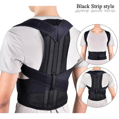 Attelle de posture dorsale pour femmes, ceinture de soutien dorsal respirante, épaule réglable pour étudiants et enfants