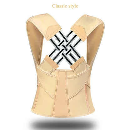 Attelle de posture dorsale pour femmes, ceinture de soutien dorsal respirante, épaule réglable pour étudiants et enfants